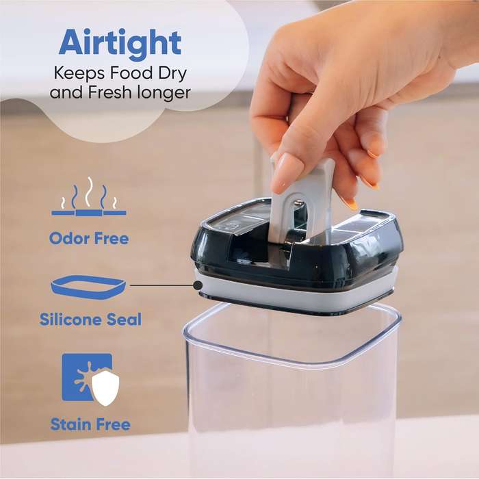 7 Pieces food storage containers set