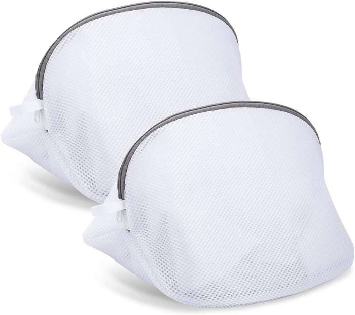 Laundry Net for Shoes and Sneakers 2 Pieces Shoe Laundry Bag with Zipper Laundry Bag Protector Laund