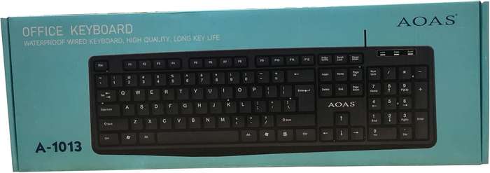 AOAS WIRED HIGH QUALITY OFFICE KEYBOARD - A1013