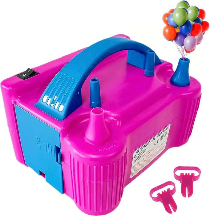 Portable Electric Balloon Pump With Dual High Power Nozzle (AC220-240V 600W)