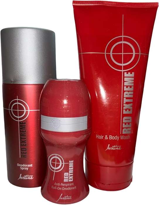 Justine Red Extreme Fragrance Gift Set for Men