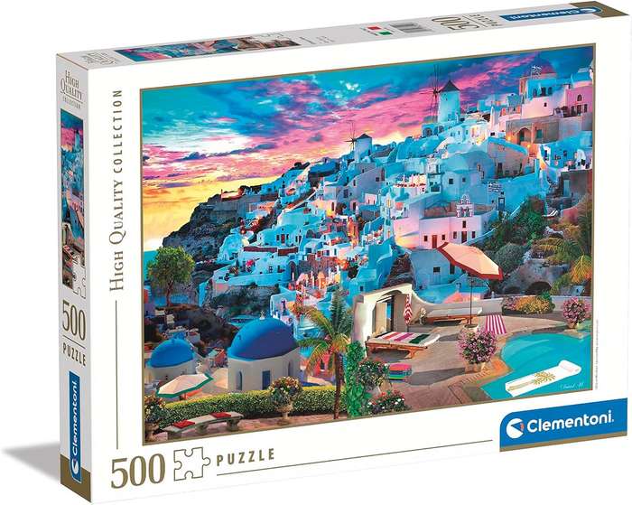 Clementoni 500 Piece Puzzle - Greece View