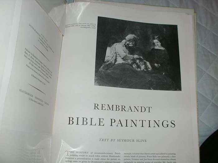 Rembrandt Bible Paintings