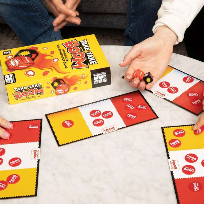 Take Take Boom: The High-Risk, High-Reward Family Dice Game by What Do You Meme?