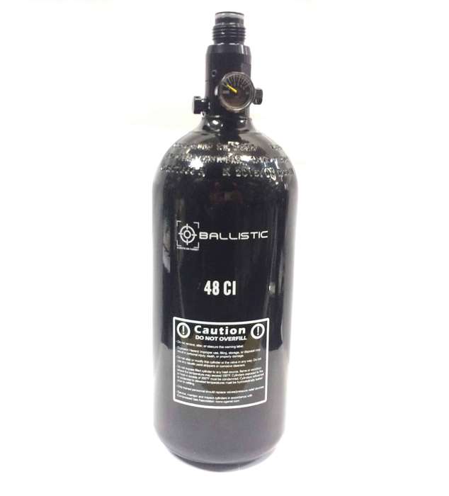 Ballistic Air Tank 48CI 3000PSI Regulator