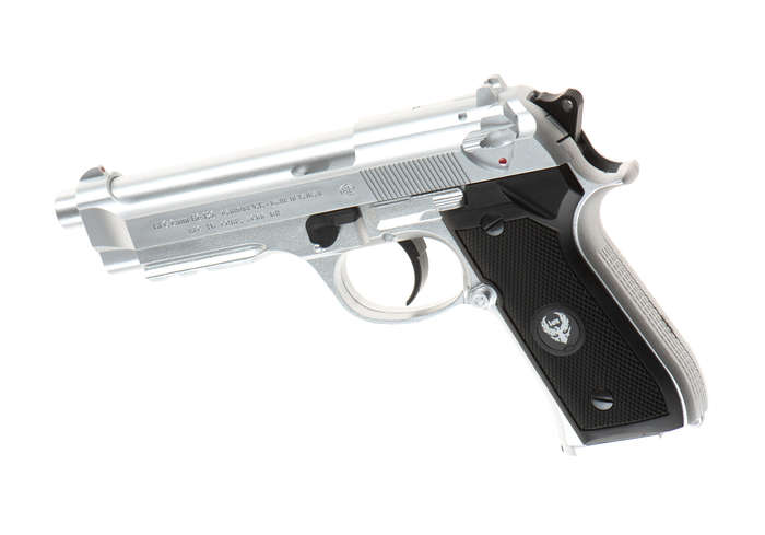 HFC Green Gas Airsoft Pistol - Silver HG-126S