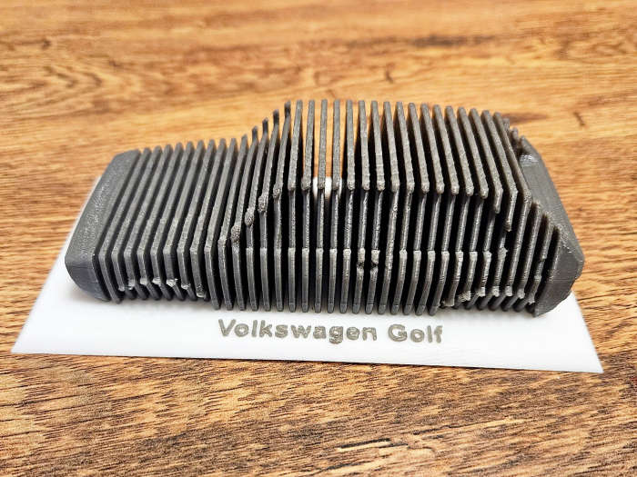 Volkswagen Golf I  Layered Sculpture