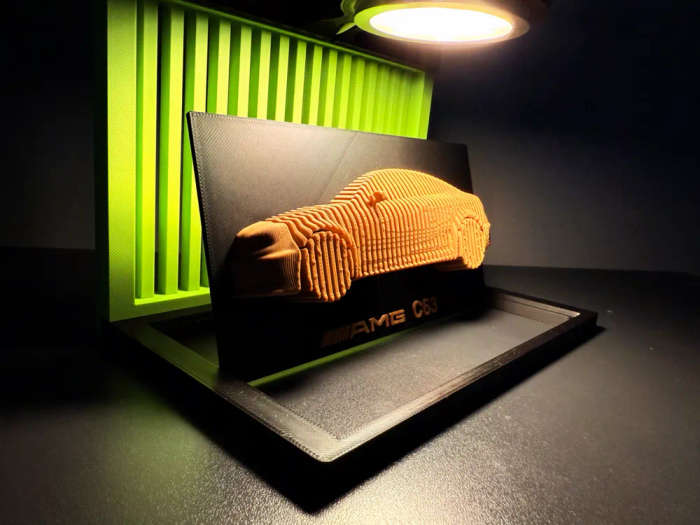 C63 AMG Performance Series  3D Printed Display