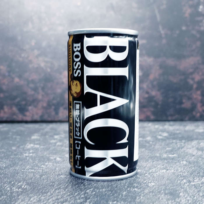 Suntory Boss Cold Black Coffee Can 185g
