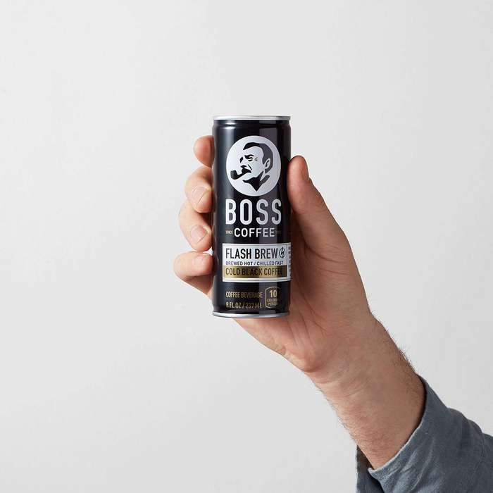 Suntory Boss Cold Black Coffee Can 185g