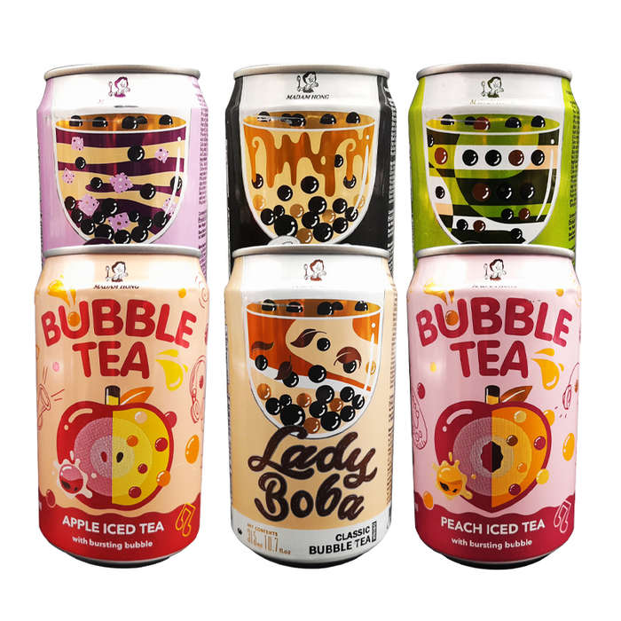 Madam Hong Bubble Tea Variety 6 Pack