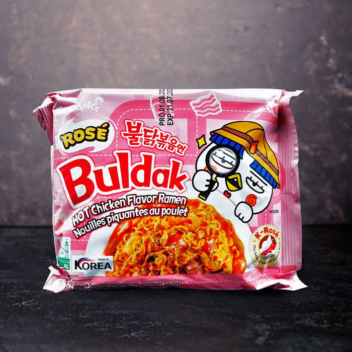 Samyang Buldak Creamy K-Rose Hot Chicken Ramen Single Packet 140g