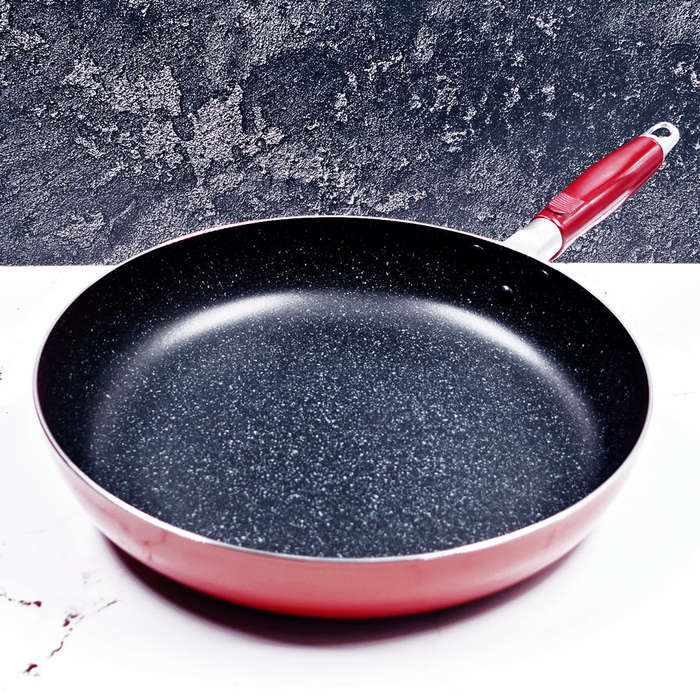 Silver Star Marble Coated Frying Pan