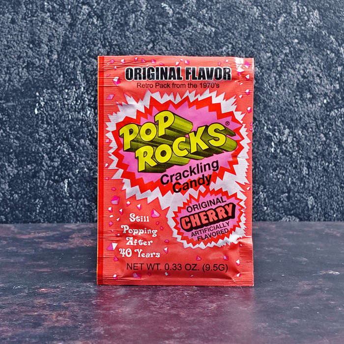 Pop Rocks Crackling Candy Original Cherry Flavour 9.5g