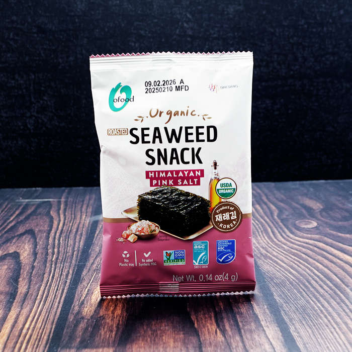 Seaweed Snack Himalayan Pinm Salt 4g