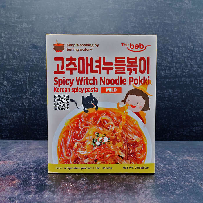 The Bab Spicy Witch Noodle Pokki Mild (80g)