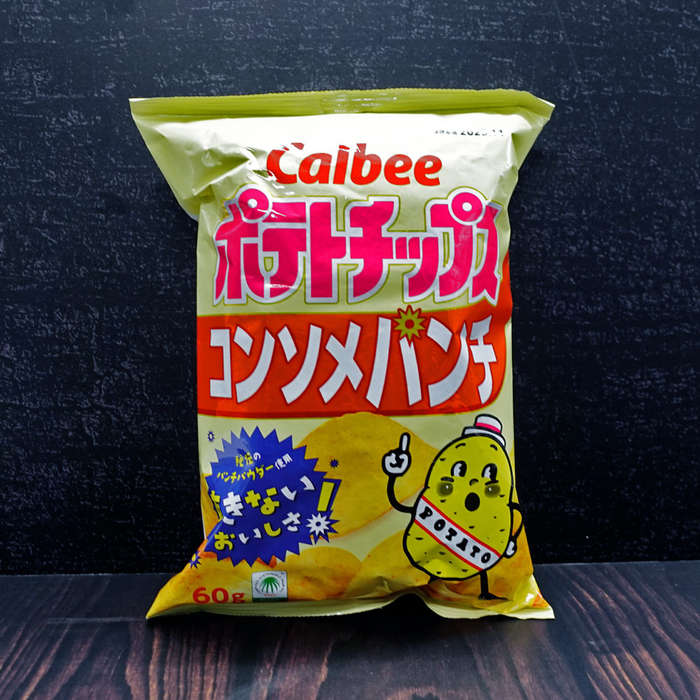 (Calbee) Potato Chips Consomme Punch 60g