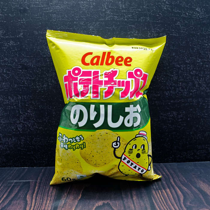 (Calbee) Potato Chips Nori Shio 60g