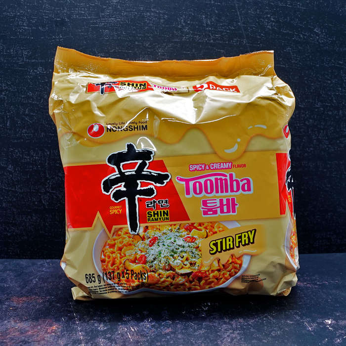 (Nongshim) Toomba Spicy &amp; Creamy Ramen - 5 Pack 650g