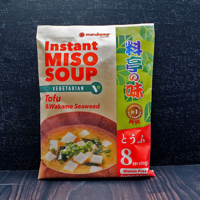 (Marukome) Instant Miso Soup Tofu & Wakame Seaweed 152g