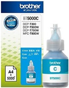 Brother BT5000C Cyan Ink - for DCPT310, DCPT500W, DCPT510W, DCPT710W, MFCT910DW
