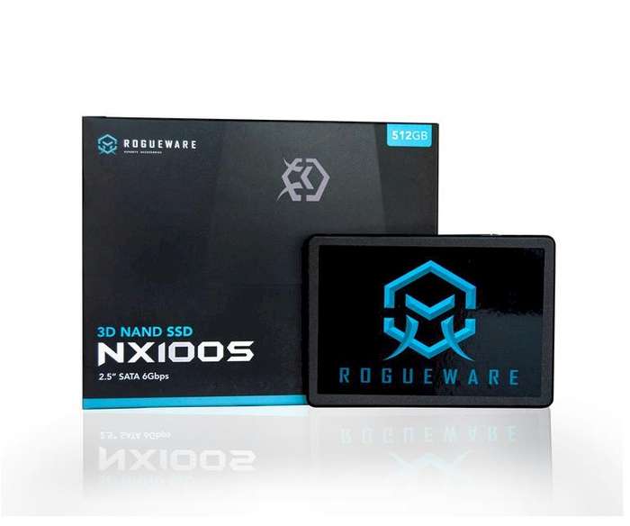 Rogueware NX100S 512GB SATA3 2.5" 3D NAND SSD