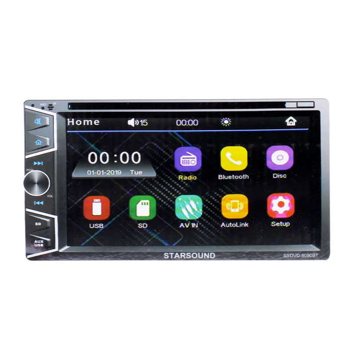 Starsound SSDVD-8090BT DVD Player with Mirrorlink