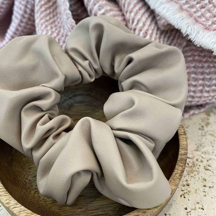 Nordik Beauty Large Vegan Leather Scrunchie