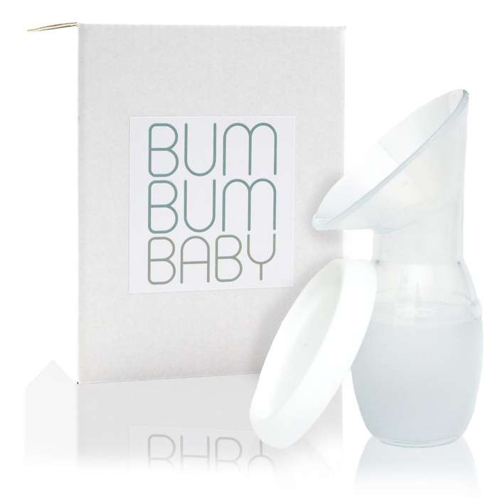 Bum Bum Baby Natural Silicone Breast Pump Milk Saver