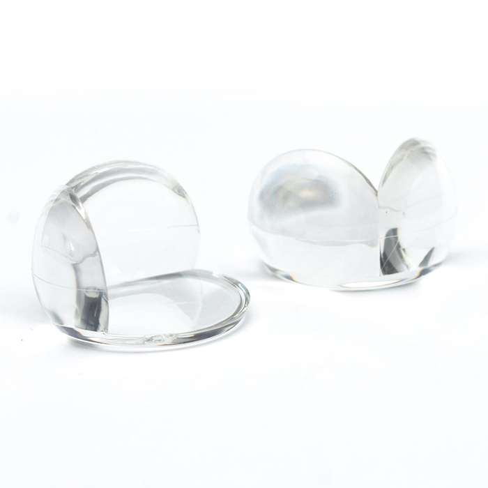 Bum Bum Baby Durable Transparent Silicone Corner Guards (Pack of 8)