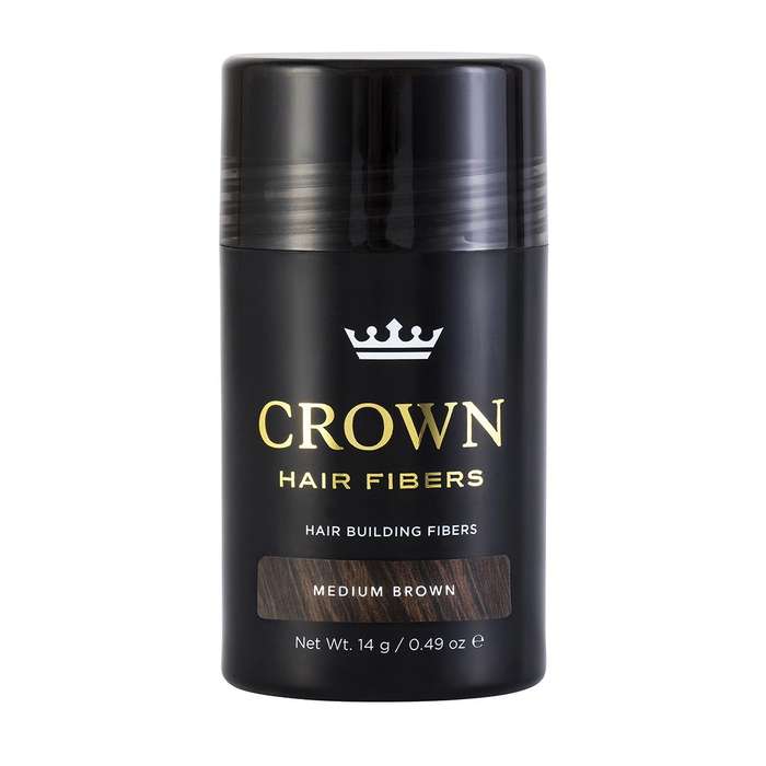 CROWN Hair Fibers Hair Loss Concealer  14g  40 Day Supply
