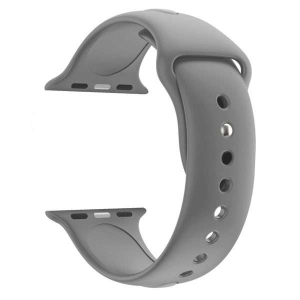 Zonabel 38/40/41mm Apple Watch Replacement Silicone Strap - Grey