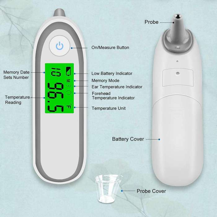 Bum Bum Baby Digital Medical Infrared Thermometer