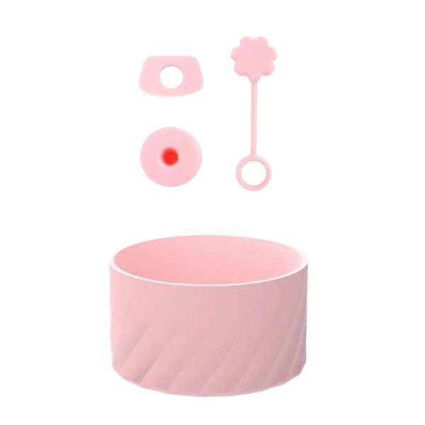 Accessory Set - Protective Silicone Boot & Straw Cover - Pink