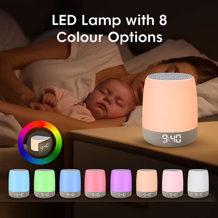 Bum Bum Baby Smart Night Light and White Noise Sound Machine
