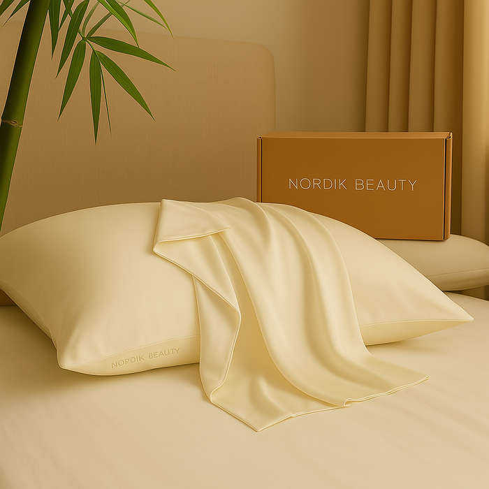 Nordik Beauty Luxury Bamboo Pillowcases -2 Pack - Standard Size