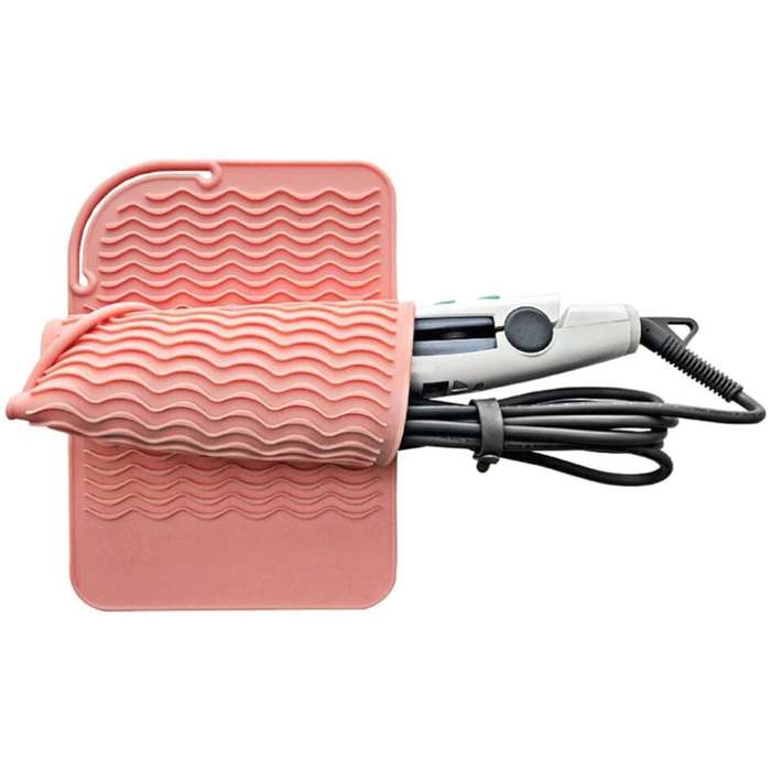 Nordik Beauty Heat-Resistant Silicone Mat & Cover for Hair Styling Tools
