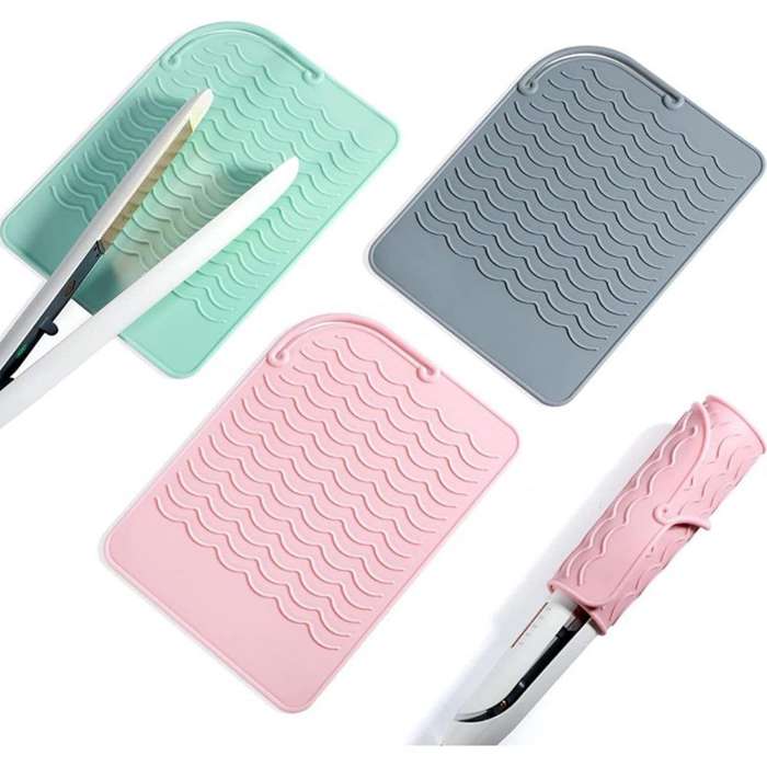 Nordik Beauty Heat-Resistant Silicone Mat & Cover for Hair Styling Tools