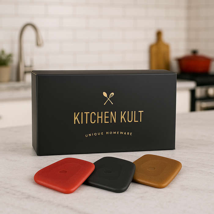 Kitchen Kult Reusable Non-Stratch Pot Scrapers (Pack of 3)