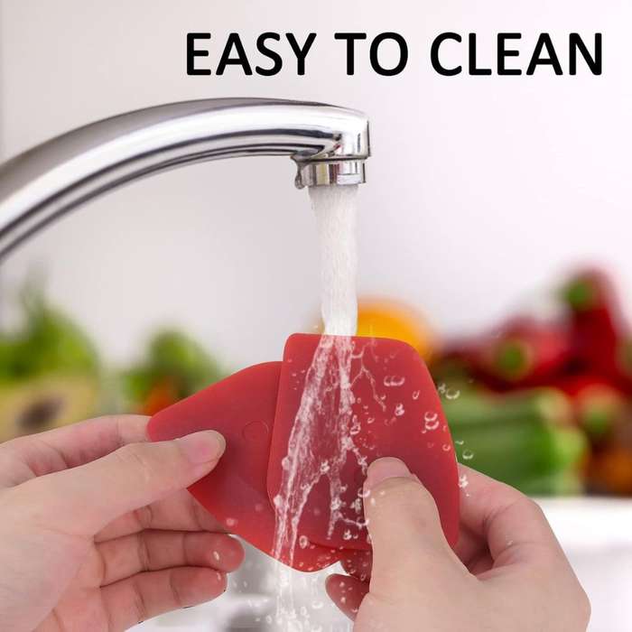 Kitchen Kult Reusable Non-Stratch Pot Scrapers (Pack of 3)