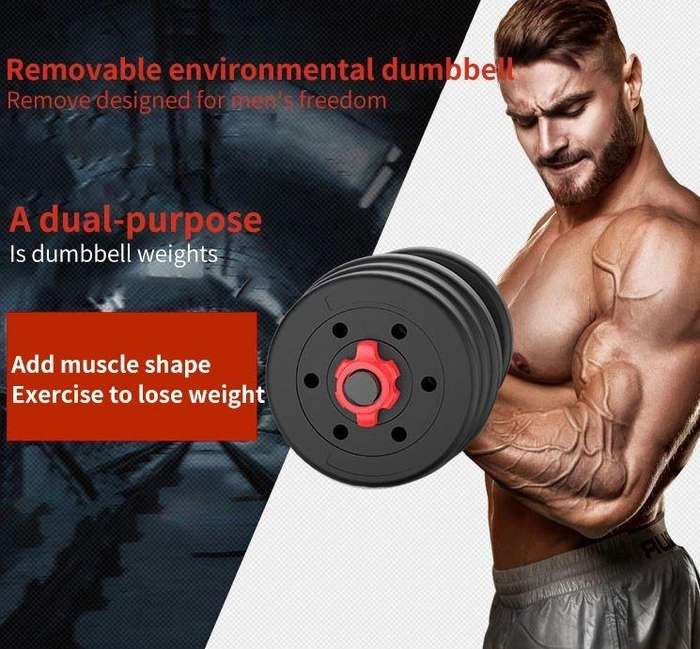 20kg/2 in 1 Adjustable dumbbell set