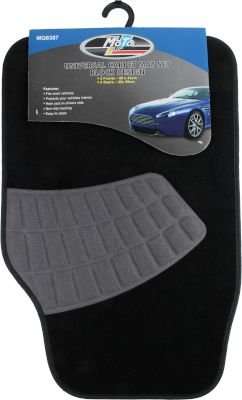 Moto-Quip Car Mat (Set of 4)(Black)