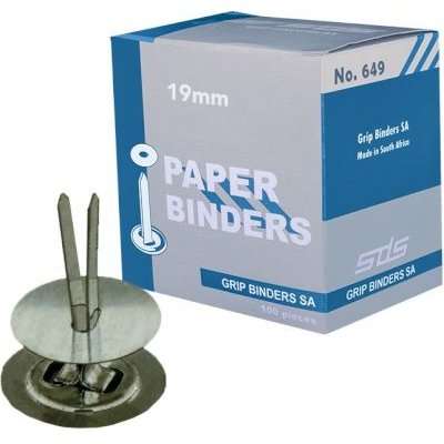 SDS Paper Binder (19mm)(Box of 100)
