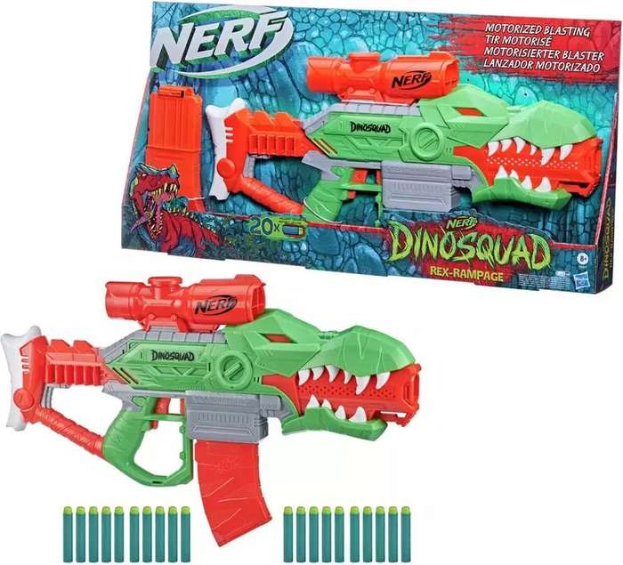 NERF DinoSquad Rex-Rampage Blaster