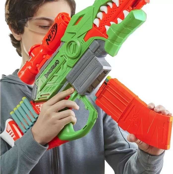 NERF DinoSquad Rex-Rampage Blaster