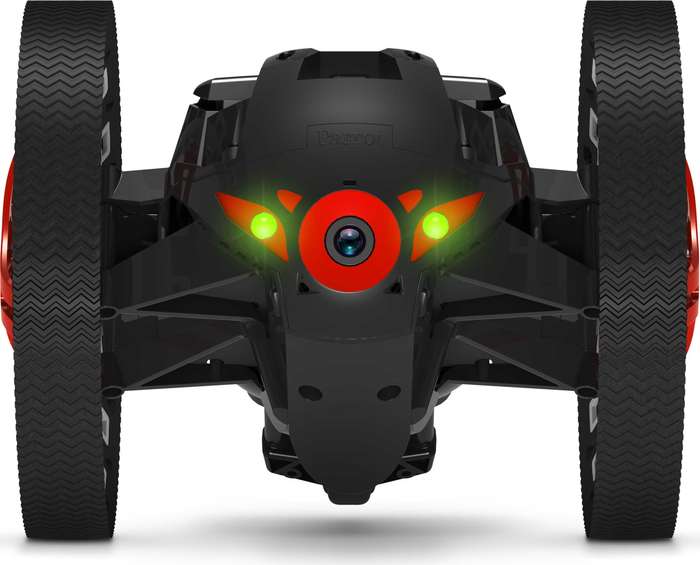 Parrot Jumping Sumo App-Controlled MiniDrone for Android and iOS (Black) 720mp camera