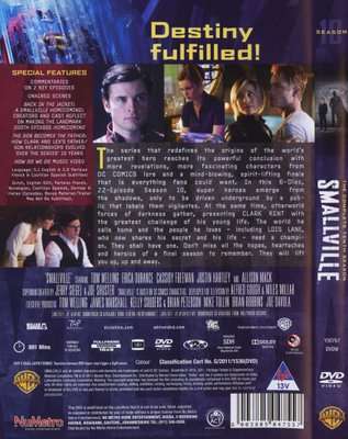 Smallville - Season 10 - The Final Season  (DVD, Boxed set)