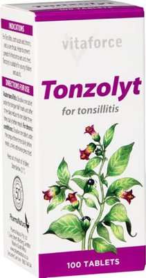 Vitaforce Tonzolyt for Tonsillitis (100 Tablets)