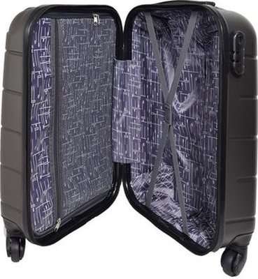 Marco Expedition Luggage Bag - 24 inch, High quality ABS (Grey)