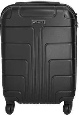 Marco Expedition Luggage Bag - 20 inch, High quality ABS  (Black)